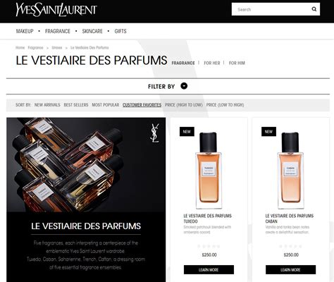 ysl european website|YSL website uk.